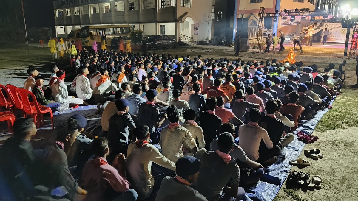 #बिहार_राज्य_भारत_स्काउट_और_गाइड्स द्वारा पश्चिम चंपारण, बेतिया में आयोजित राज्य स्तरीय जलवायु परिवर्तन कार्यक्रम (25 मार्च से 29 मार्च 2025) में मुझे मुख्य अतिथि के रूप में शामिल होने का सौभाग्य प्राप्त हुआ।

#जलवायु_परिवर्तन #ScoutGuide #बिहार #बेतिया