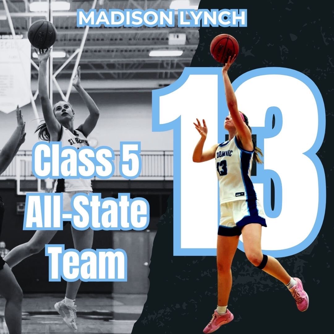 Congrats to Senior Madison Lynch on being named to the Class 5 All-State Team!