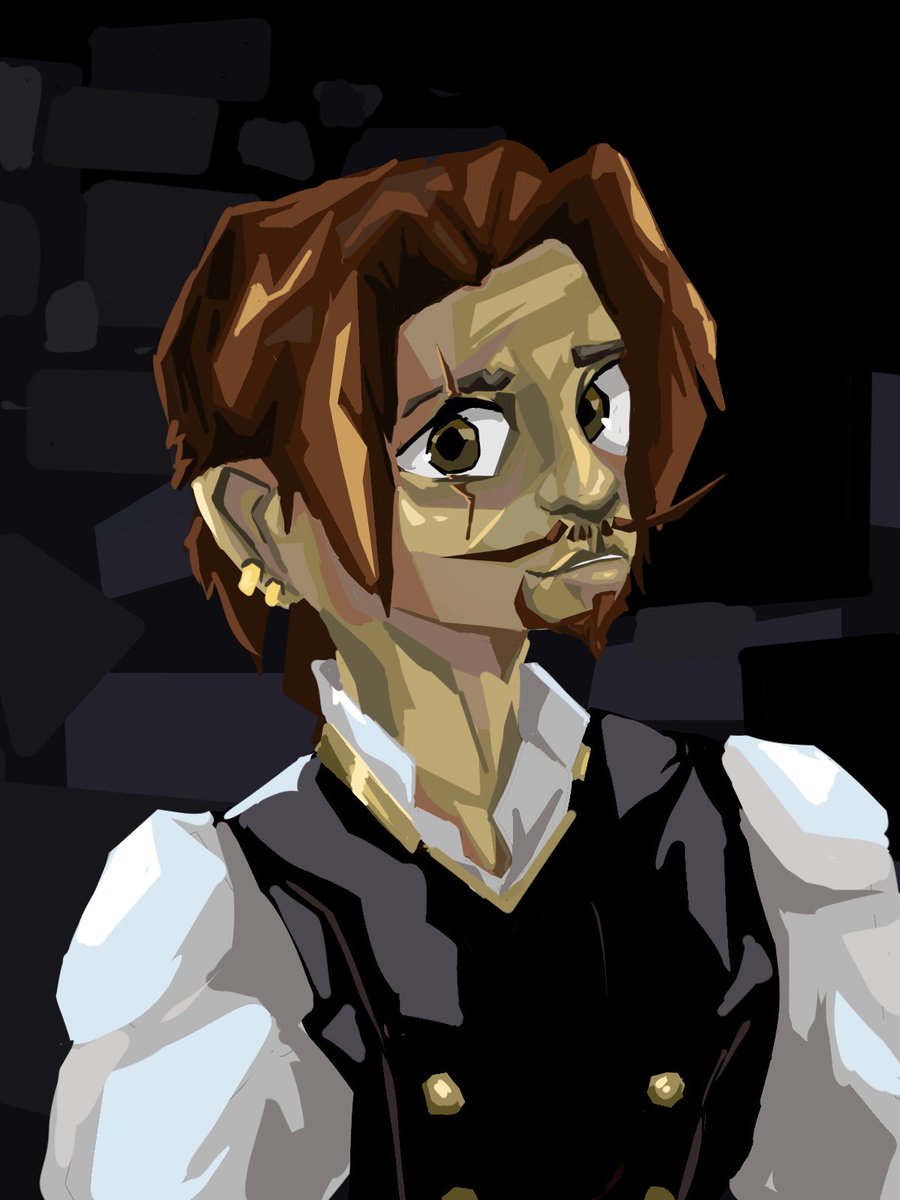 GuZart *Comms slots 7/10* (@gu_zart) on Twitter photo Watched some <a href="/BSG_DREDGE/">DREDGE</a> gameplay recently and tried to emulate the style for a portrait, pretty fun experiment ngl Watched some <a href="/BSG_DREDGE/">DREDGE</a> gameplay recently and tried to emulate the style for a portrait, pretty fun experiment ngl