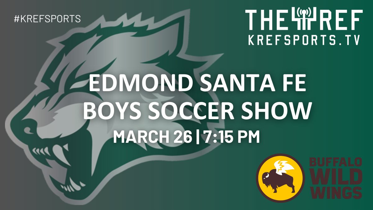 KREFSportsTV (@krefsportstv) on Twitter photo Live from Buffalo Wild Wings on Ironstone Dr for the Edmond Santa Fe Girls & Boys Soccer Show! ⚽️
Come join us at BWW! 6 PM & 7:15 PM on krefsports.tv/edmond-sta-fe/
<a href="/SFWolvesAthl/">Santa Fe Wolves Athletics</a> Live from Buffalo Wild Wings on Ironstone Dr for the Edmond Santa Fe Girls & Boys Soccer Show! ⚽️
Come join us at BWW! 6 PM & 7:15 PM on krefsports.tv/edmond-sta-fe/
<a href="/SFWolvesAthl/">Santa Fe Wolves Athletics</a>