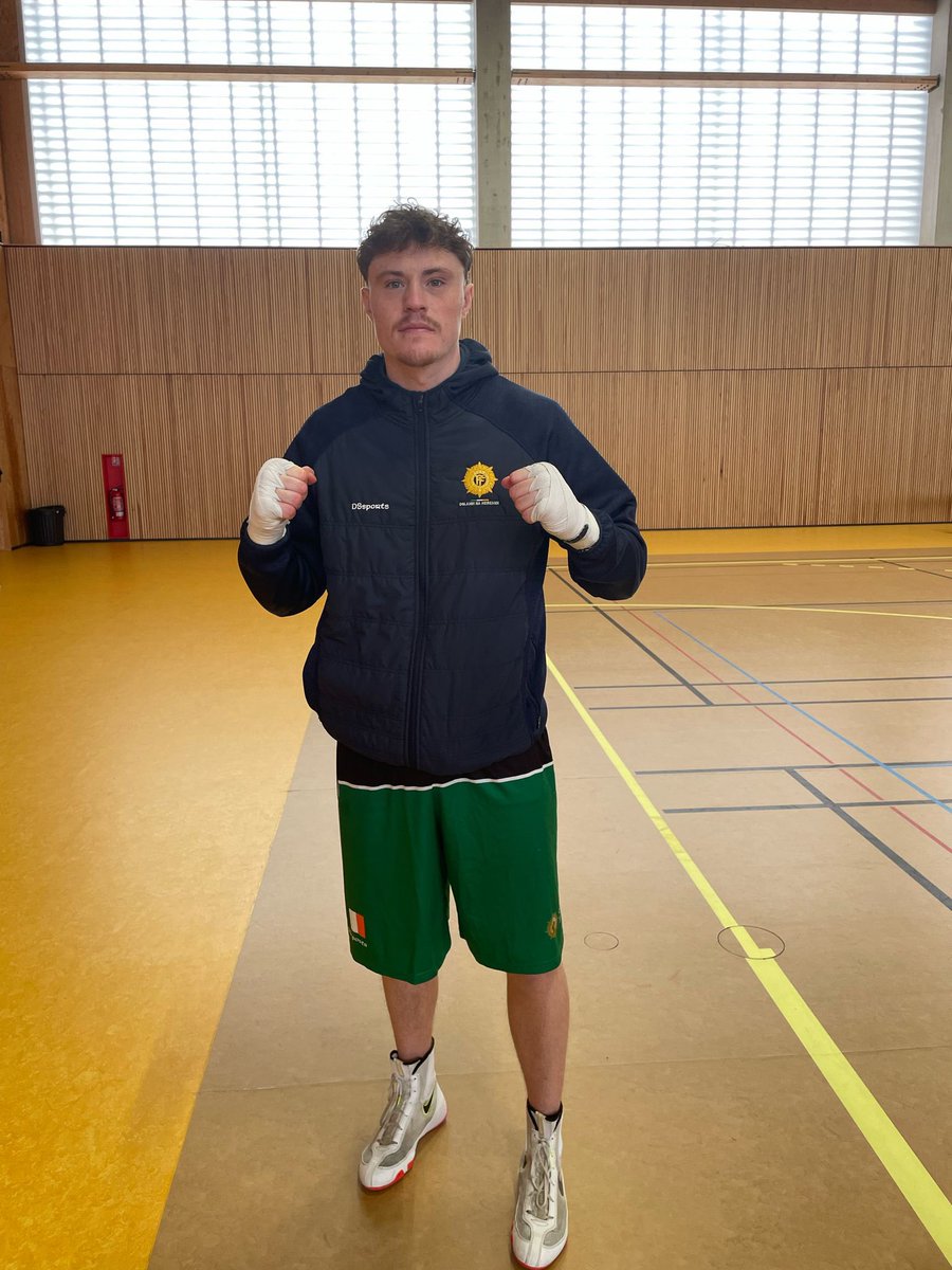 Tpr Brian Kennedy 1 ACS is currently competing in a Multi-Nations CISM Boxing Tournament in Montpellier, France. After winning his fight against a tough opponent from the French Foreign Legion yesterday, Tpr Kennedy is boxing a member of the Latvian Armed Forces today #CarpeDiem