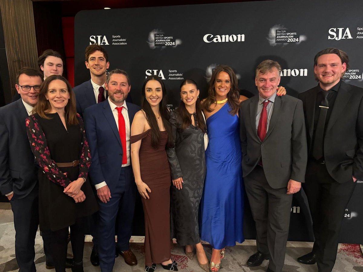 The S+V Prime team had a fantastic time supporting the talented Alex Aljoe on Monday night!
 
Congratulations to all nominees &amp; winners at The SJA British Sports Journalism Awards 2024 🙌