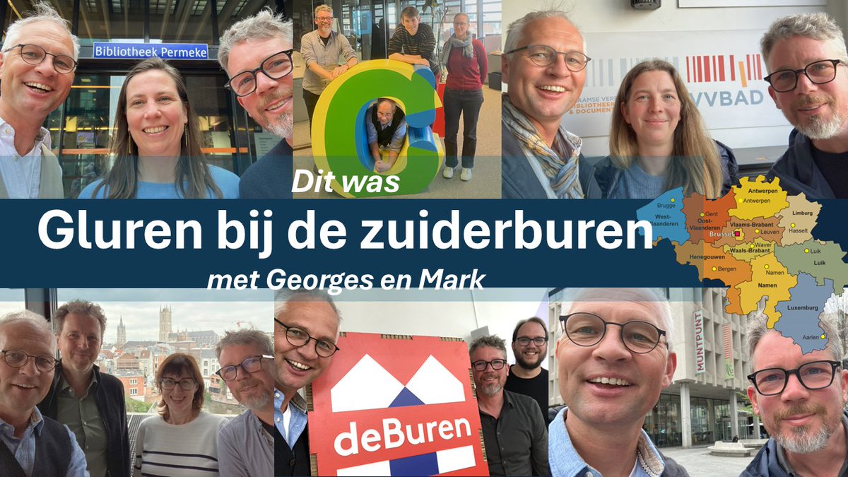 Georges en Mark gluren bij de zuiderburen.... deel 5 en slot: Zwaar onder de indruk van Gent, zowel om de Krook als Cultuurconnect. Onze laatste dag. Tot ziens Vlaanderen! Lees het hier: