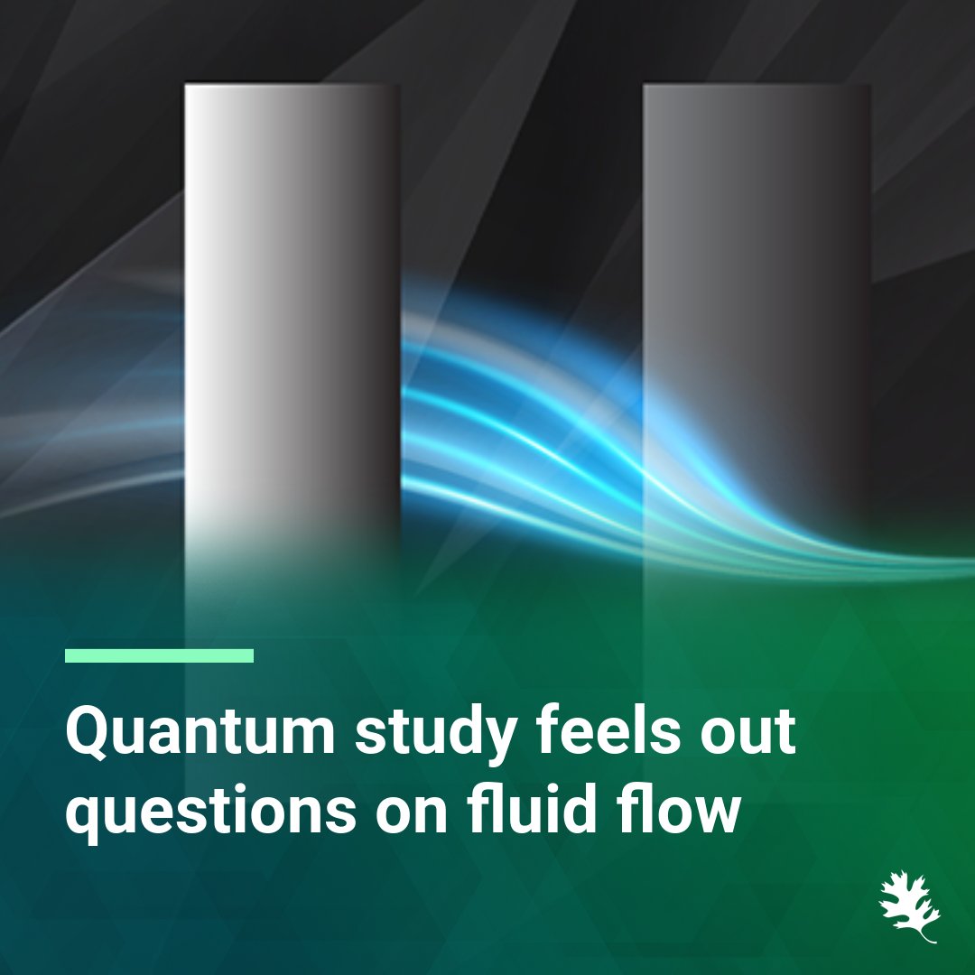 ORNL Computing & Computational Sciences (@ornlcomputing) on Twitter photo Researchers at <a href="/ORNL/">Oak Ridge Lab</a> have tested a #quantum approach to solving classical fluid flow problems, exploring the potential for faster, more efficient simulations.
💫 More details ➡️ bit.ly/425sjlM Researchers at <a href="/ORNL/">Oak Ridge Lab</a> have tested a #quantum approach to solving classical fluid flow problems, exploring the potential for faster, more efficient simulations.
💫 More details ➡️ bit.ly/425sjlM