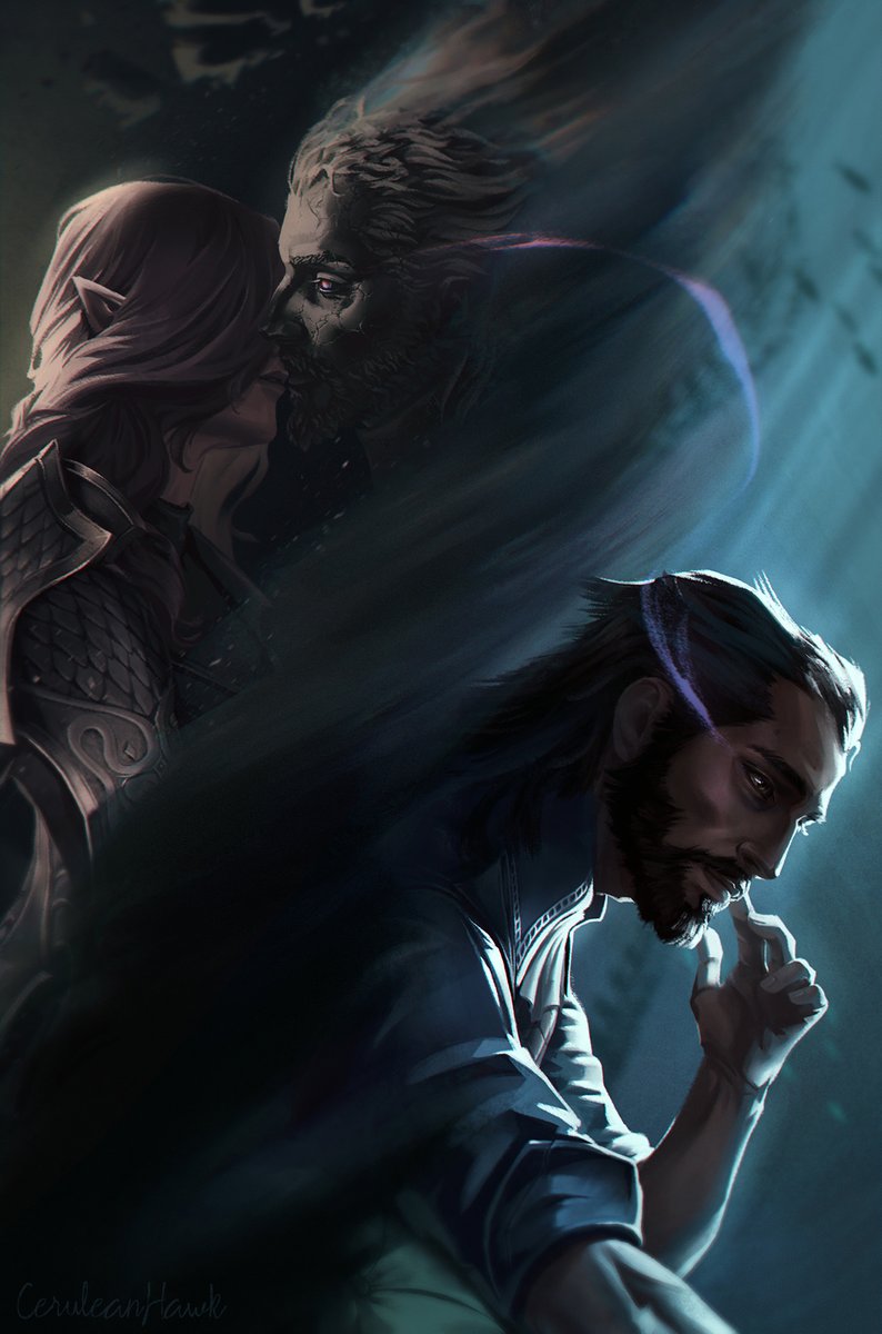 Ceruleanhawk_'s tweet image. The Crows send their regrets
-------
What if everything felt too real?
#Lucanis #LucanisDellamorte #DragonAge #DragonAgeVeilguard #rookanis