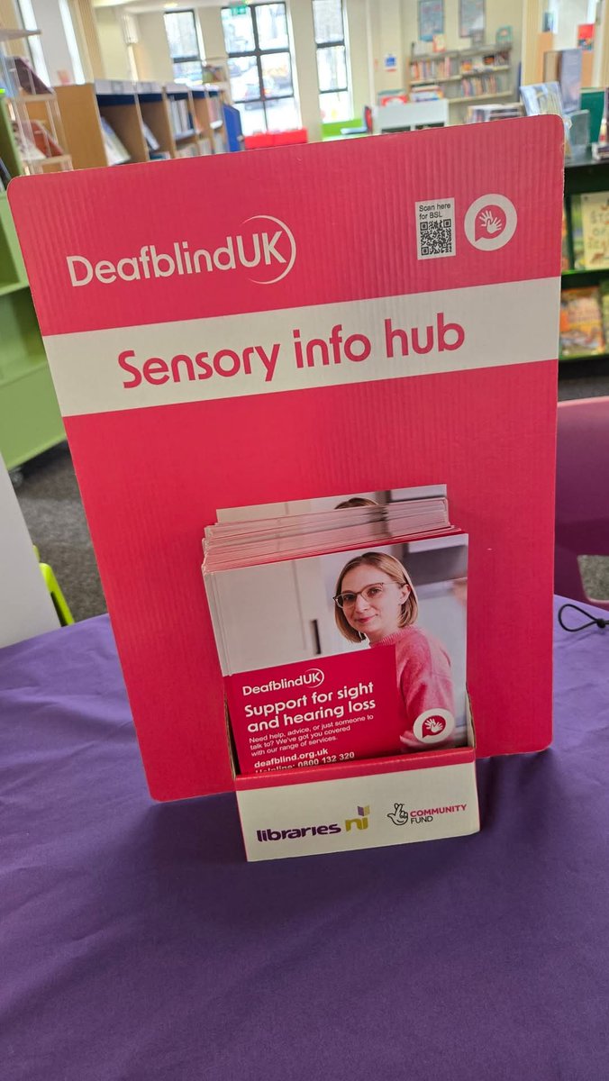 Paula Meenan (@pmeenandbni) on Twitter photo Our sensory information hubs in partnership with <a href="/LibrariesNI/">Libraries NI</a> are now live across all libraries in the Mid Ulster council area. Our sensory information hubs in partnership with <a href="/LibrariesNI/">Libraries NI</a> are now live across all libraries in the Mid Ulster council area.