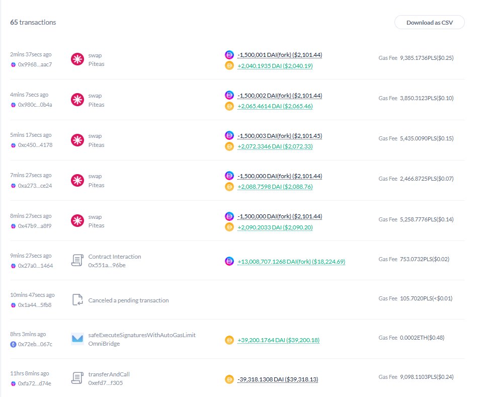 Someone should make an EXTRACTOOR meme. Ohhhh I'm extractiiing.   h ttps://debank.com/profile/0x26a0845f45d173c5aaceff95d6c4b87942e55eea/history?mode=analysis