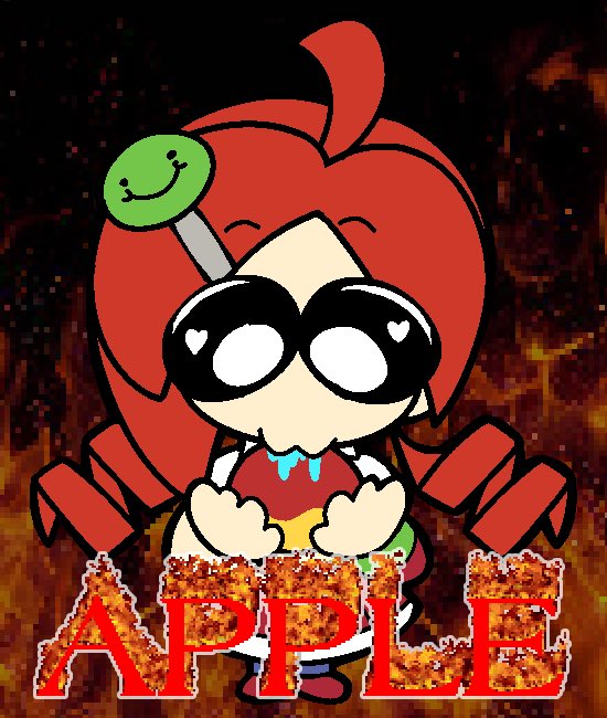 🔥APPLE🔥
(Something silly I drew a little bit ago)