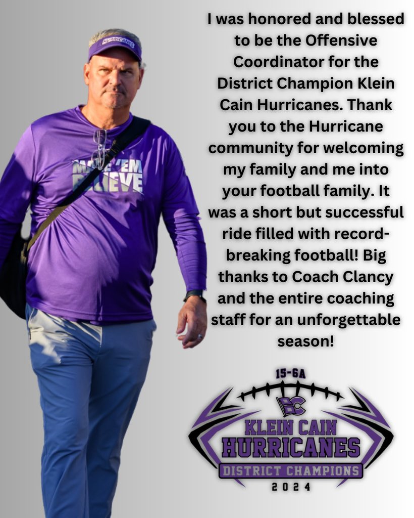 Curtis Neill (@coachneill) on Twitter photo <a href="/KLEINCAINFB/">Klein Cain Football</a> <a href="/KCAINATHLETICS/">Klein Cain Athletics</a> <a href="/COACHJCLANCY/">James Clancy</a> <a href="/KLEINCAINFB/">Klein Cain Football</a> <a href="/KCAINATHLETICS/">Klein Cain Athletics</a> <a href="/COACHJCLANCY/">James Clancy</a>