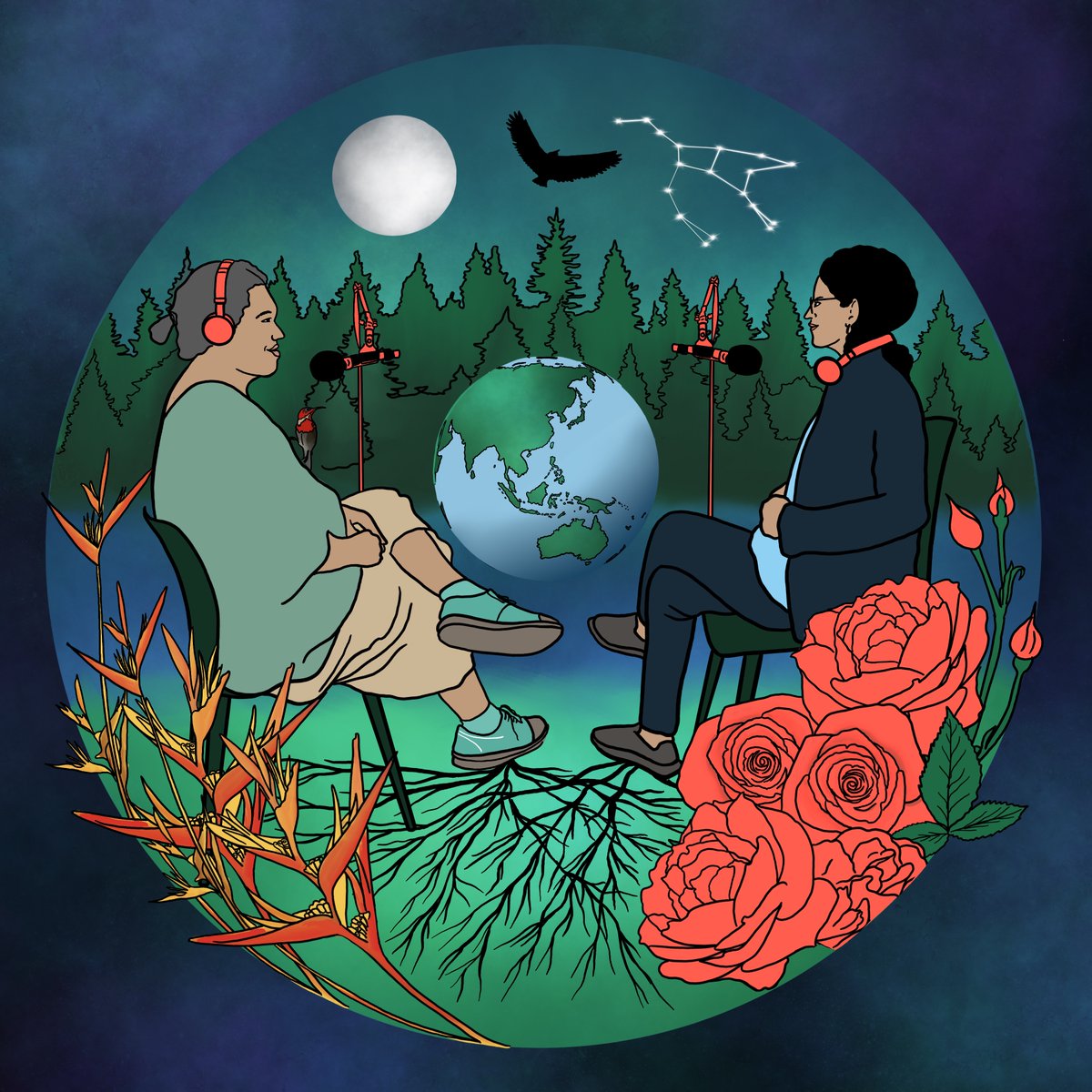 🌟 The final episode! In this episode, Sanzida &amp; Luna share personal stories of cultural expression—from nose piercings to beaded earrings, embracing identity &amp; resisting colonization. 🎨✨

🔗 tinyurl.com/Lip-Podcast

✨Cover Illustration by Adriana Contreras Correal.