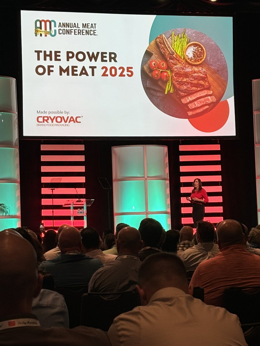 O&T Farms (@oandtfarms) on Twitter photo Happy to be back in Orlando for the 2025 #meatconference . #omega3 #beef #chicken , #pork <a href="/MeatInstitute/">Meat Institute</a> 🤠The Power of Meat 2025 presentation by Anne-Marie Roerink started the show today! Packed-House! Happy to be back in Orlando for the 2025 #meatconference . #omega3 #beef #chicken , #pork <a href="/MeatInstitute/">Meat Institute</a> 🤠The Power of Meat 2025 presentation by Anne-Marie Roerink started the show today! Packed-House!