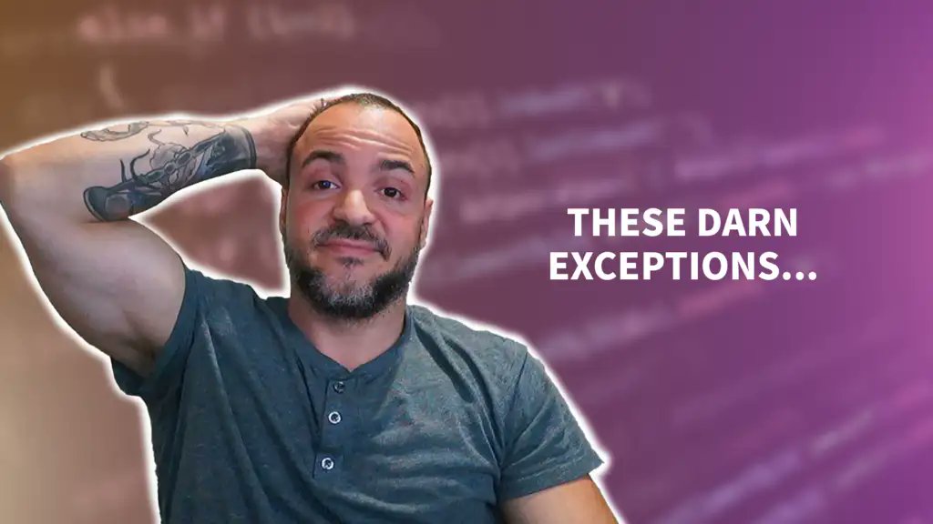 DevLeaderCa's tweet image. How do you handle exceptions in CSharp?

Read more here:
devleader.ca/2023/10/22/how…

#csharp #beginner #exceptions #errorhandling
