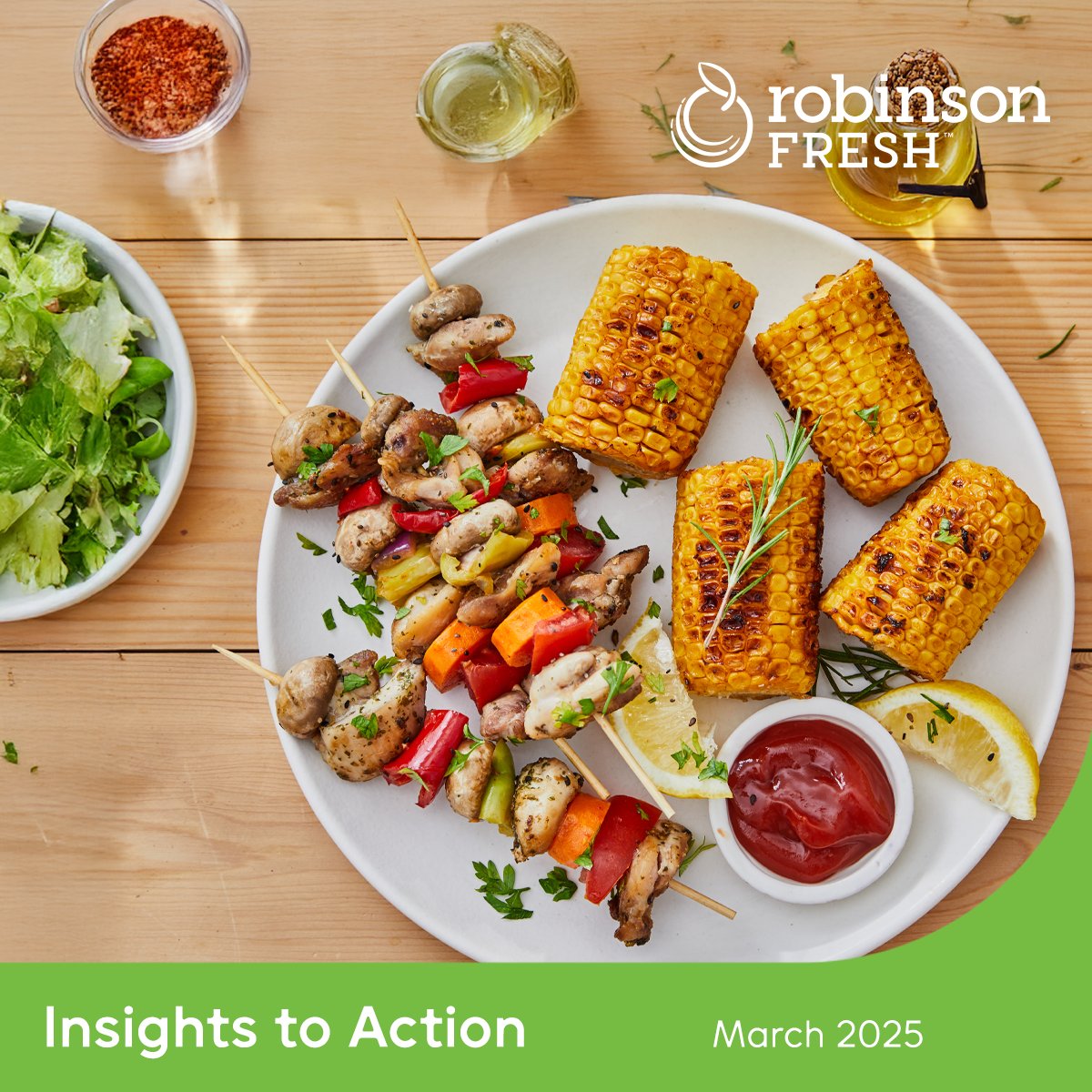 Fresh produce is thriving in 2025! Produce sales up 3% YTD, fruit +5.6% with prepackaged veggies = 57% of the market. More in our March 2025 Insights to Action ➡️ ms.spr.ly/6014qeW30