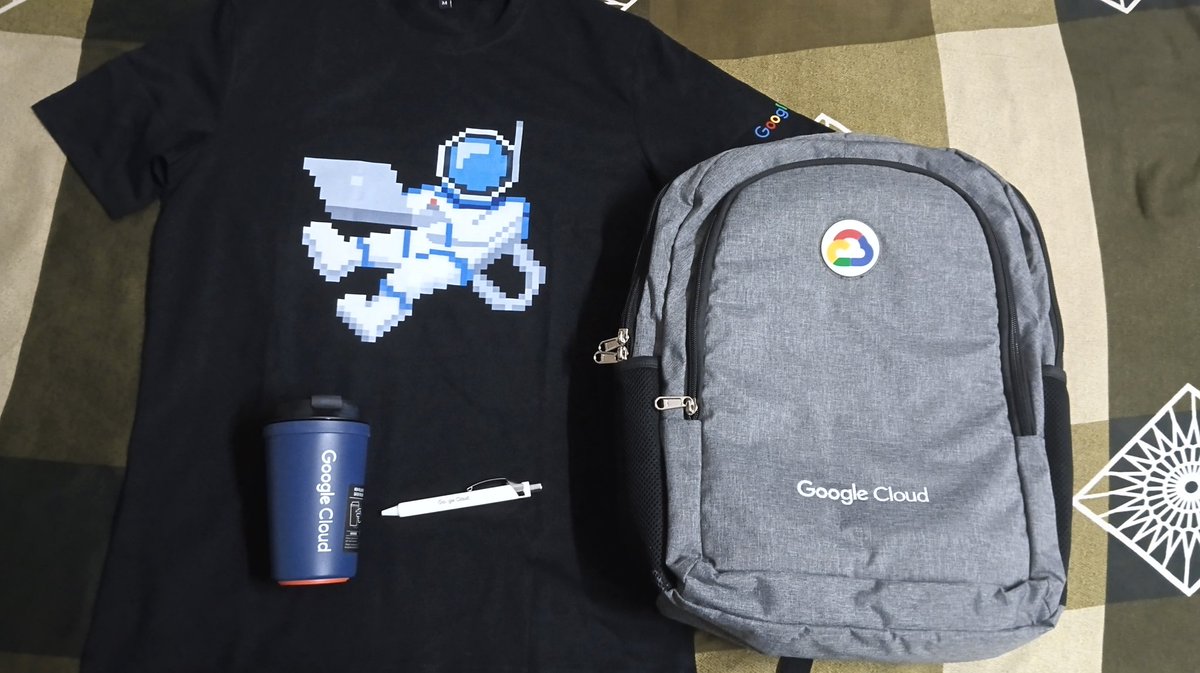 Aman_Yadav1419's tweet photo. Thank you @Google @GoogleCloud_IN @googlecloud
For this amazing swags! 🚀🔥
#Google #googlecloudpartnerawards #arcade #googlecloudai https://t.co/WSjCwTbsPV