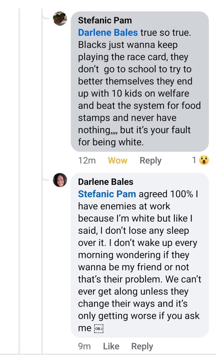 BlanquitoC's tweet photo. @USPS @USPSHelp   Darlene Bales page says she is a rural mail carrier somewhere near “Flowery Branch Georgia”. I would not appreciate this sort of person near my property nor handling my mail under any circumstances. Better suited working for a white supremacy organization. https://t.co/krpoA9ZB6t