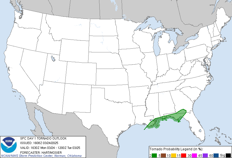 LimWeather's tweet photo. D1 #MarginalRisk in SE US esp #NewOrleans,#Metairie,#Kenner,#Gulfport,#Daphne,#Foley,#Fairhope,#Pensacola,#Tallahassee,#PanamaCityFL,#Destin,#FerryPass,#BrentFL,#LynnHaven,#Valdosta
2%#Tornado/15%#Wind/5%#Hail Risk
#Wxx #WxTwitter #SPC #SevereWx #LAwx #mswx #Alwx #FLwx #GAwx https://t.co/uYtJ6j26Ow