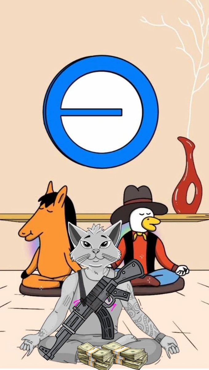 basedpootang's tweet photo. Looks like Poo Tang is making new friends....🔥🔥 

A little meditation session before a new mission maybe....👀 
$PTANG $DUCC #BASE https://t.co/VXkBWFXP4t