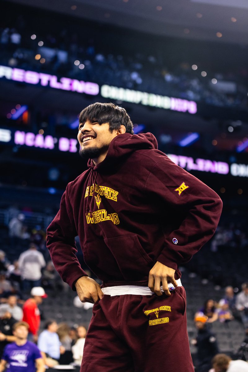 ASUWrestling's tweet photo. A national qualifier in his first full collegiate season.

It’s only just the beginning for Nicco Ruiz 📈 https://t.co/62Oe4ZNm9G