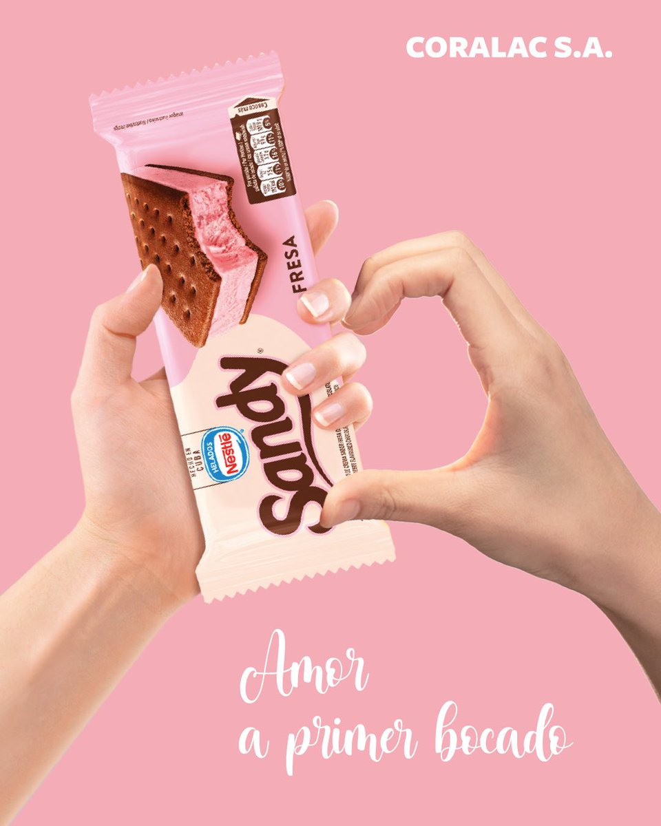 Solo basta un bocado de nuestro Sandy de Fresa para quedar enamorado de su sabor y textura. 

Cuéntanos en los comentarios qué tanto te gustan los Sandys.

#Sandy #CoralacSA