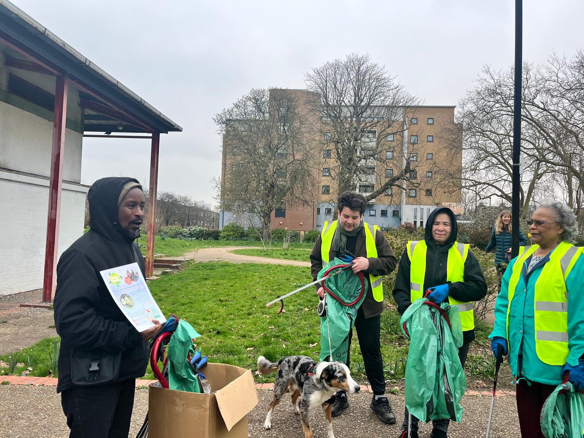 "In collaboration with Go Green Haringey, <a href="/stannstottenham/">St Ann's Church, Tottenham</a> Our Walk &amp; Talk Group, dedicated our usual walk to a litter pick, helping to keep our local park clean &amp; green. 
In just one hour, we collected 15 bags of litter, making a noticeable difference to the space we all enjoy"