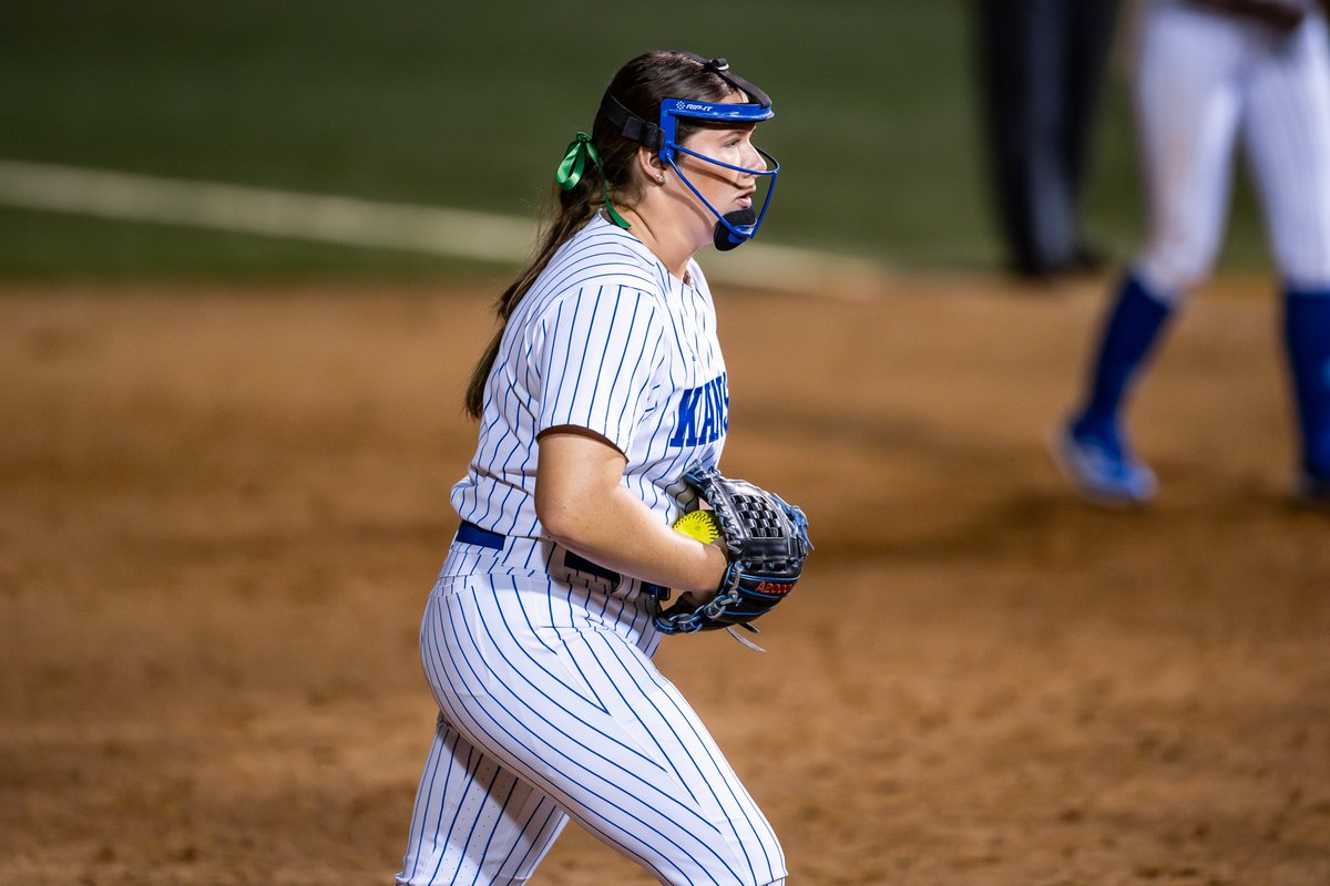 Kansas Softball (@kusoftball) on Twitter photo Rookies dealin' 🔥
<a href="/Kae_wash/">Kaelee Washington</a> & <a href="/2Kdiggs/">Kennedy Diggs</a> have combined for 𝟓𝟏 total strikeouts, with a .𝟐𝟏𝟓 opponent batting average this season.
#RockChalk Rookies dealin' 🔥
<a href="/Kae_wash/">Kaelee Washington</a> & <a href="/2Kdiggs/">Kennedy Diggs</a> have combined for 𝟓𝟏 total strikeouts, with a .𝟐𝟏𝟓 opponent batting average this season.
#RockChalk
