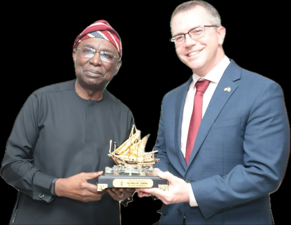 I must express my pleasure  at the positive feedback we received from the United States Coast Guard  delegation led by Joe Larson of the USCG International Port Security Program who visited some port facilities in Nigeria. 

The team had earlier conducted assessment visits to the