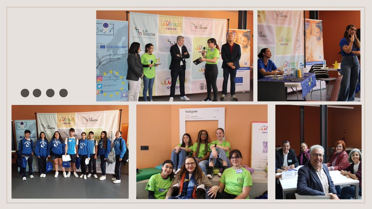 #EPAS Canarias se reúnen en La Grada <a href="/LPAJuventud/">LPA juventud</a> para debatir sobre el Reglamento de Restauración de la Naturaleza <a href="/EU_CoR/">European Committee of the Regions</a>. Simulación inaugurada por Miembros Titulares <a href="/FClavijoBatlle/">Fernando Clavijo</a> y <a href="/CarolinaDarias/">Carolina Darias</a> .
Un jurado excepcional valora la Oralidad de los debatientes.