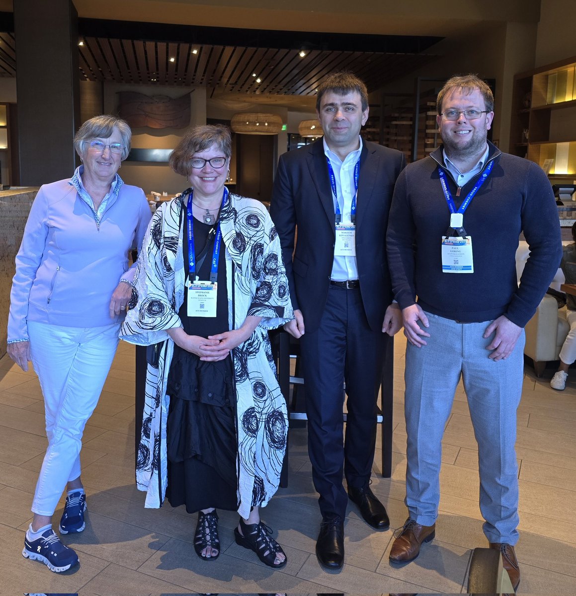 Maksym Kovalenko (@mvkovalenko) on Twitter photo ACS Materials Au crew ACS Materials Au crew