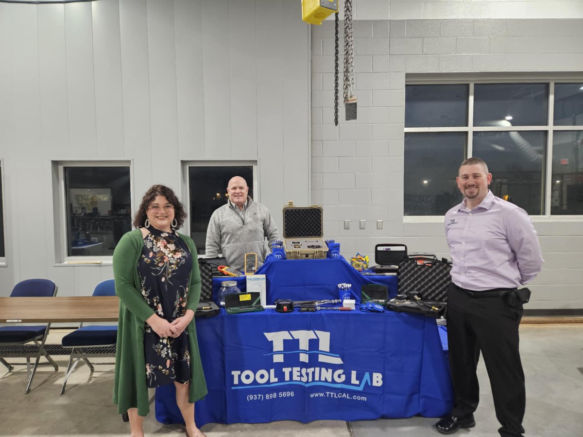 ToolTestingLab's tweet photo. We are attending 2025 Ohio Aviation Maintenance Symposium today at the Eastland Career Center located in Groveport, OH. This event brings together many of the over 600 IA's in Ohio.  We will providing a presentaion on the importance of tool calibration. https://t.co/l82JsJuHKP