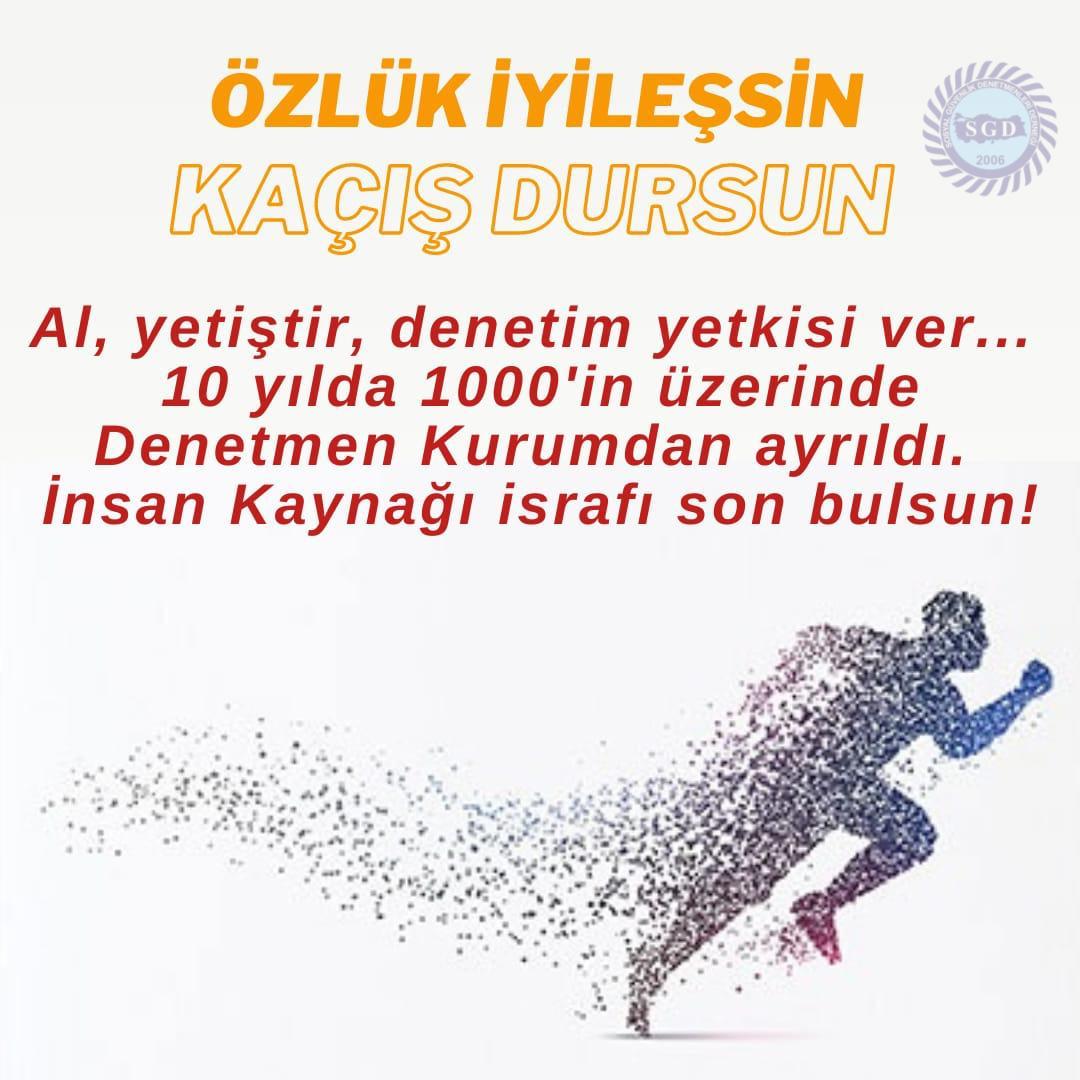 <a href="/yusufyazgan37/">Yusuf YAZGAN</a> Kariyer meslek mensuplarına yapılacak özlük düzenlemesinde merkez -taşra ayrımı yapılamaz. Denetimin merkezi - taşrası olmaz !
<a href="/RTErdogan/">Recep Tayyip Erdoğan</a> <a href="/isikhanvedat/">Prof. Dr. Vedat Işıkhan</a>
<a href="/memetsimsek/">Mehmet Simsek</a> <a href="/csgbakanligi/">T.C. Çalışma ve Sosyal Güvenlik Bakanlığı</a> <a href="/_cevdetyilmaz/">Cevdet Yılmaz</a> 
#SosyalGüvenlikDenetmenleri  #DenetmenlerÖzlükİstiyor #CevdetYılmaz