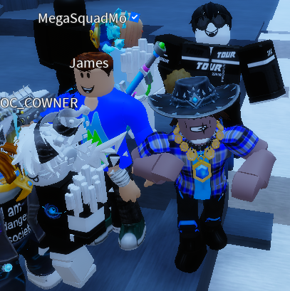 Rzn_FrZdy's tweet image. Thanks alot for the roblox video creator item horns @MegandMoShow in the #RobloxTheHunt event 2025 part 2 !! Times almost out 😉😂🫡🙆♂️🎖️
