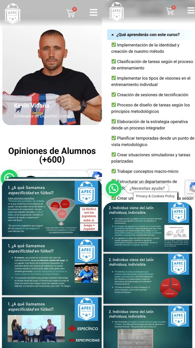 Kevin Vidaña (@kevinvidana) on Twitter photo Inscripciones aquí afecfa.es/curso/director…. Curso Director Metodológico de <a href="/afecfa/">AFEC - Football Academy</a>. Inscripciones aquí afecfa.es/curso/director…. Curso Director Metodológico de <a href="/afecfa/">AFEC - Football Academy</a>.