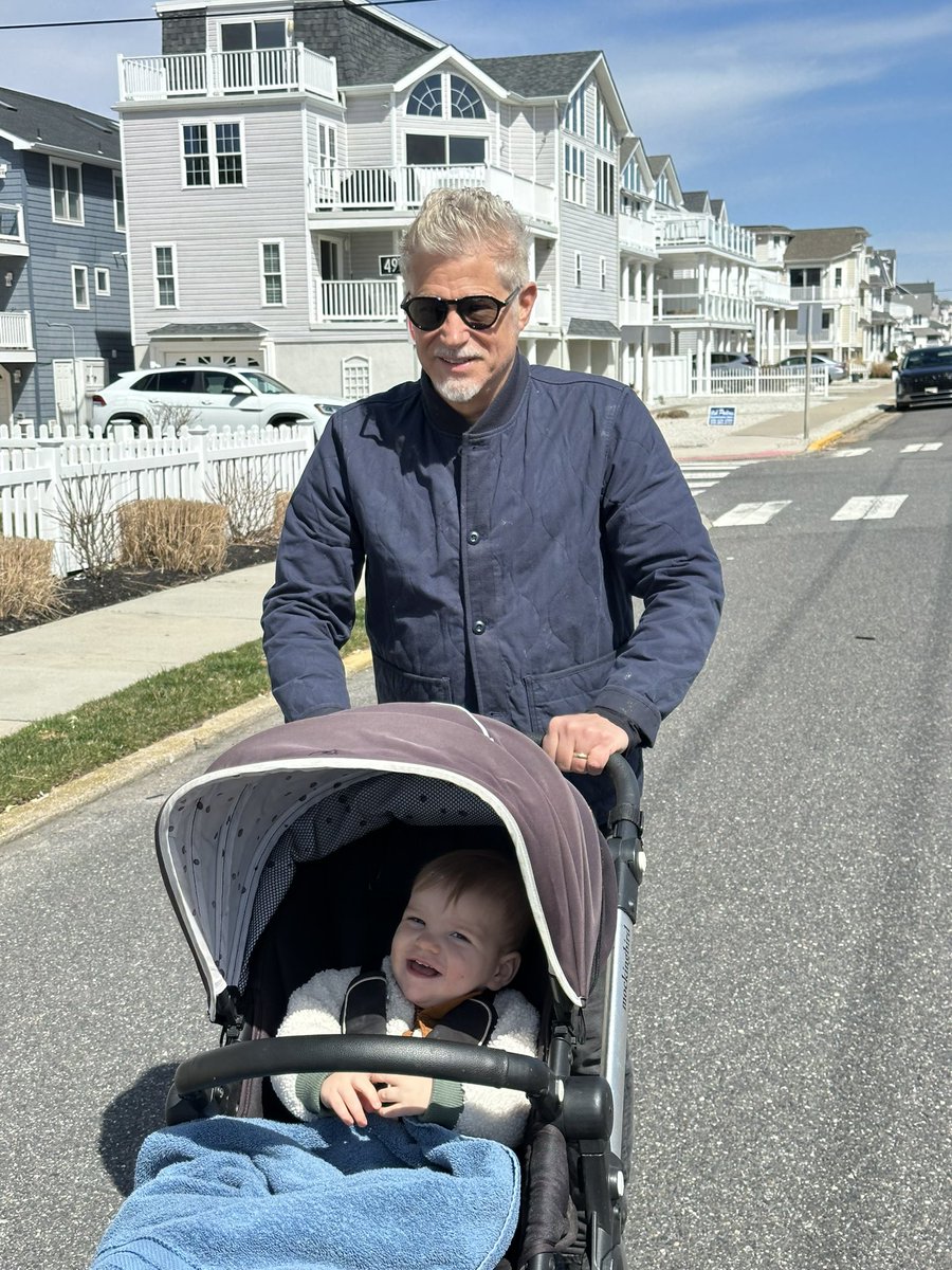 Strolling grandkids is my new favorite sport