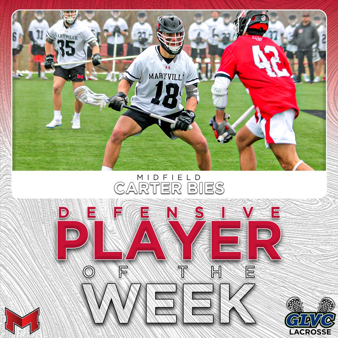 🥍 #GLVCmlax 𝙒𝙀𝙀𝙆𝙇𝙔 𝘼𝙒𝘼𝙍𝘿𝙎

𝘖𝘍𝘍𝘌𝘕𝘚𝘐𝘝𝘌: Jonah McConnell, <a href="/RUhawks/">Rockhurst Athletics</a> 
𝘋𝘌𝘍𝘌𝘕𝘚𝘐𝘝𝘌: Carter Bies, <a href="/MaryvilleSaints/">Maryville Athletics</a>

🔗 GLVCsports.com/POTWmlax