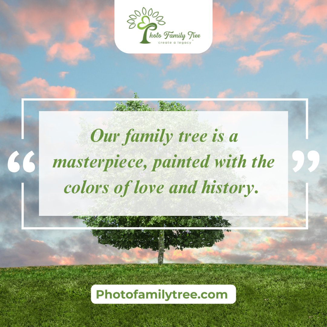 ajboodram's tweet image. Every branch holds a story, every leaf whispers a memory—together, they create the beautiful tapestry of our legacy.

photofamilytree.com

#FamilyTree #LegacyOfLove #RootsAndBranches #CherishYourHeritage #TimelessConnections #FamilyBond #GenerationsTogether