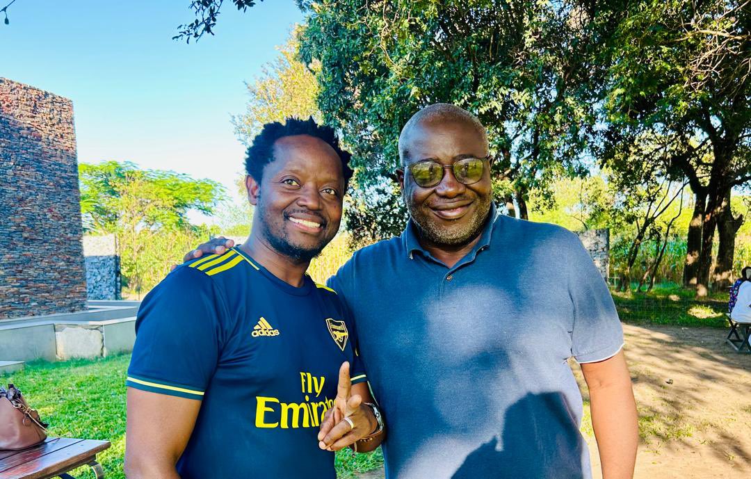 ChaliPhiri's tweet image. Ok, so I randomly pumped into @FMwenge #Vox #Flambe