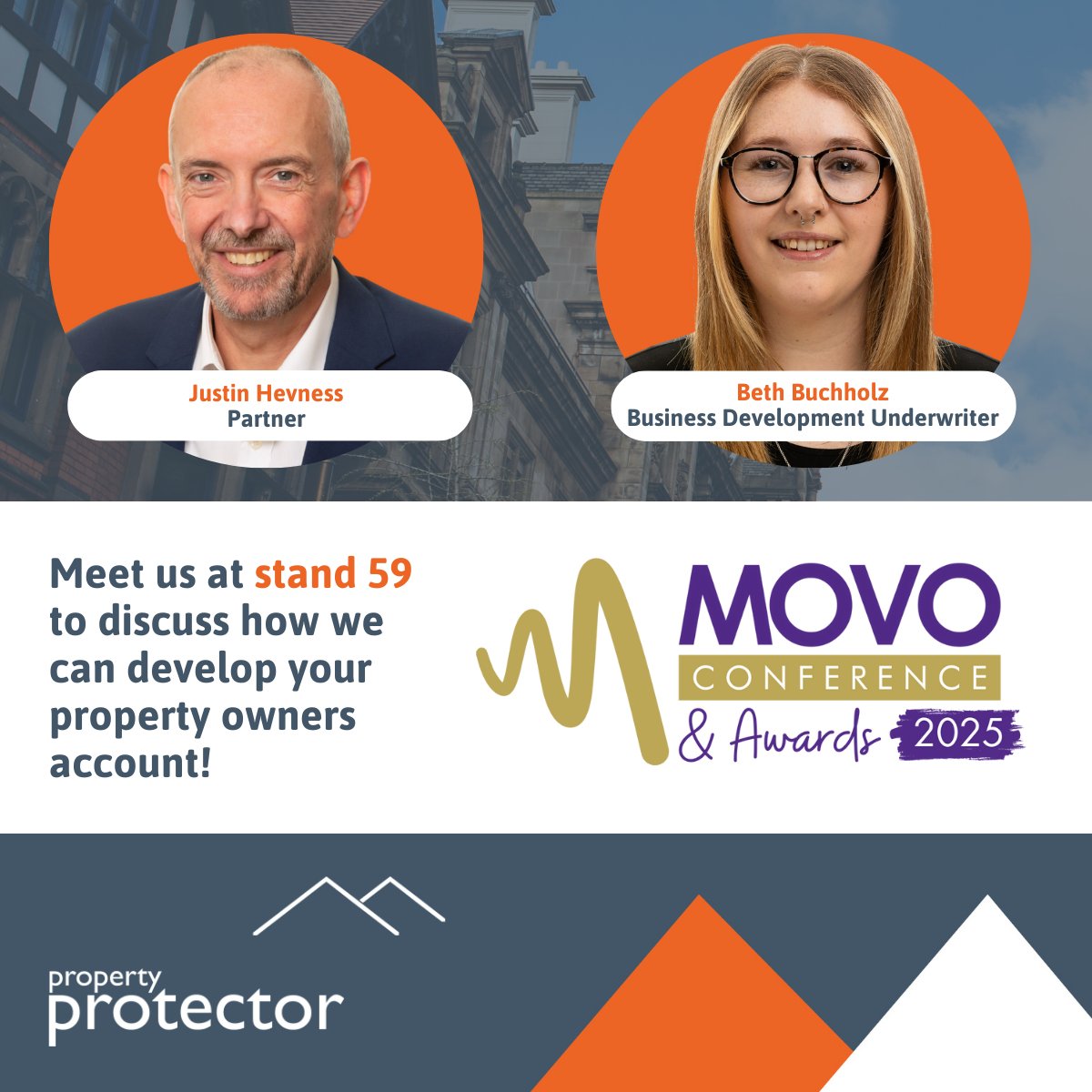 We’re attending the Movo Conference 2025! 👋

👉 If you’re interested in developing your property owners account, come and find us on stand 59.

Protect your clients’ assets with Property Protector! 🏢
#MovoConference #MakingItHappen #PropertyProtector
