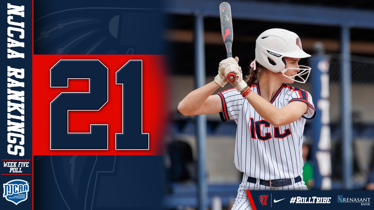 #ICCSB - The Indians are ranked No. 21 in this week's <a href="/NJCAASoftball/">NJCAA Softball</a> Division II poll #RollTribe