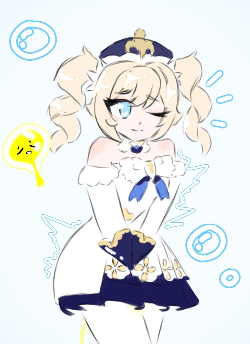 SnowdropsArt's tweet photo. What if one day Barbara just couldn't hold it in anymore because she had too many duties to be done?

#omoart #omorashi #genshin #digitalart #Genshin #おしっこ #omorashiart https://t.co/Tb00FStNUC