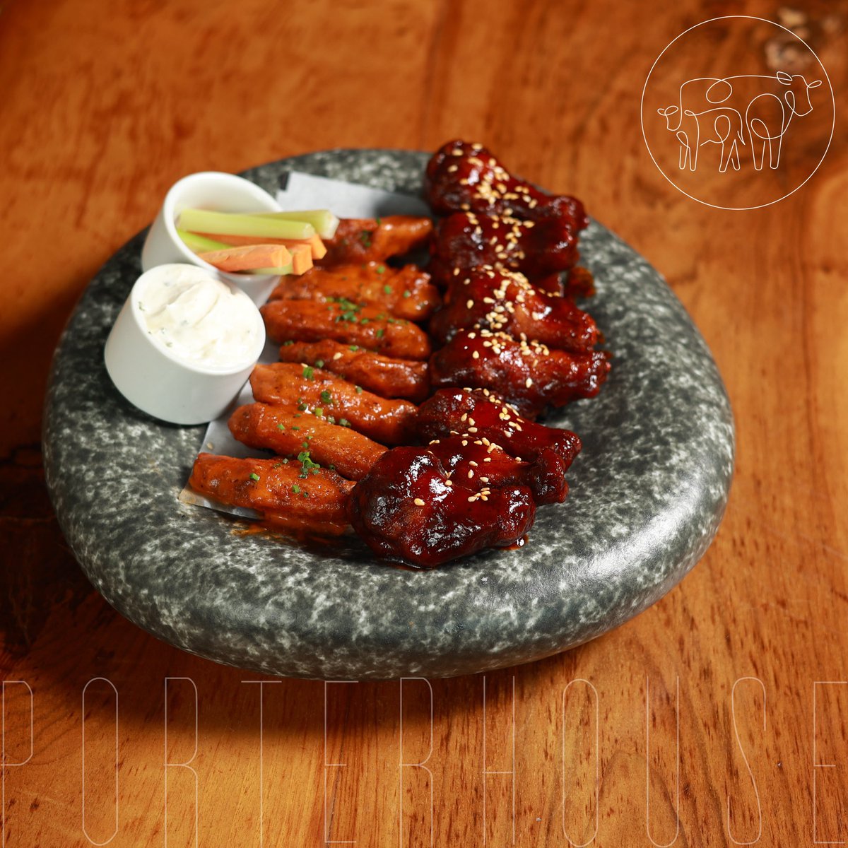 اجنحة الدجاج من ~ #بورتر_هاوس 
#porterhouseksa #riyadhsteakhouse #بورترهاوس #الرياض #مطاعم_الرياض