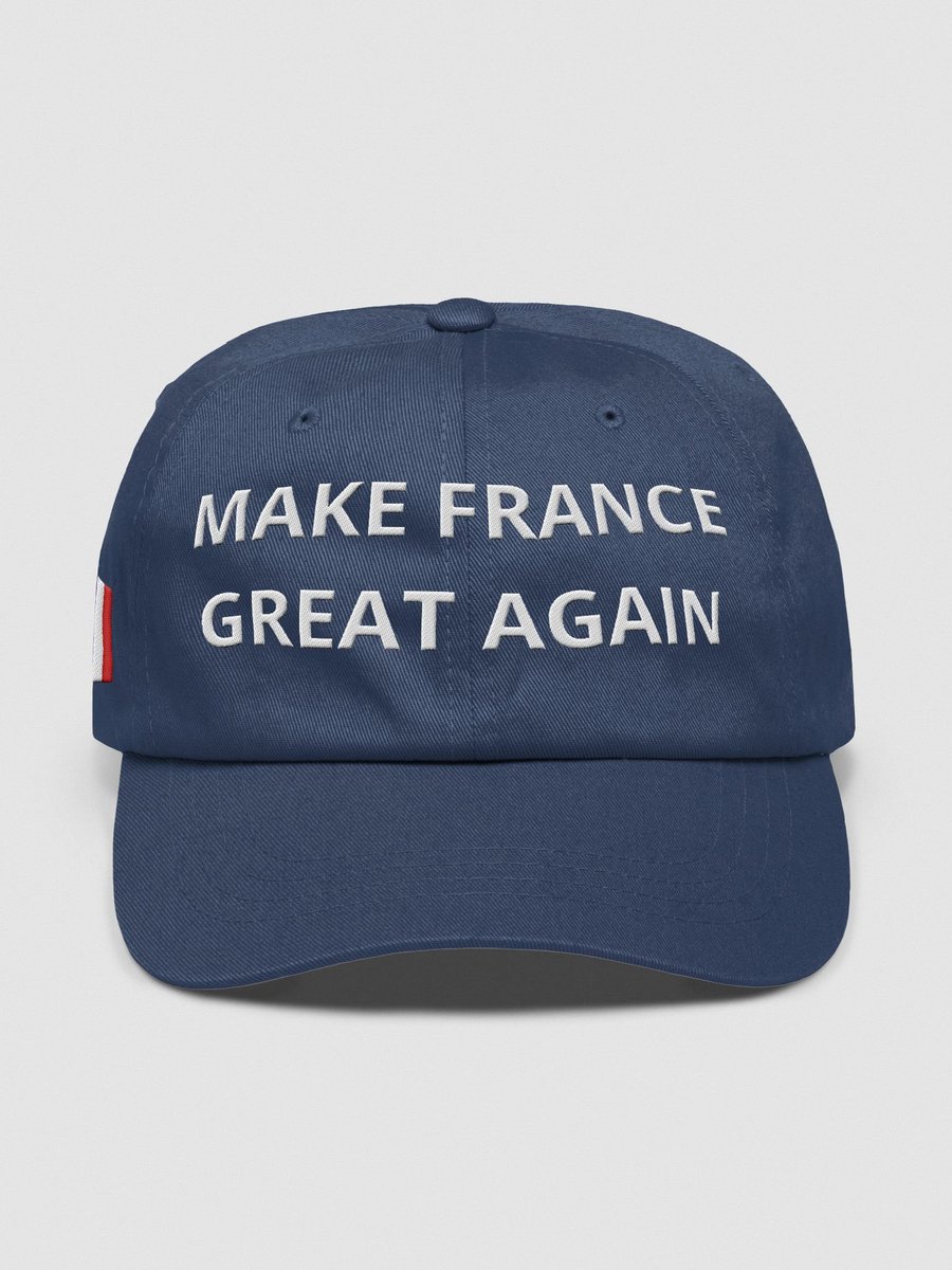 greatagainstore's tweet image. La baguette est plus petite. L’essence est plus chère. Et Macron est toujours là. 🫠 
Heureusement, nous avons la solution : le chapeau MAKE FRANCE GREAT AGAIN 🧢🇫🇷

🛒 thegreatagain.store/en-eur/product…

Utilisez le code LIBERTE pour -5% (avant qu’ils l’interdisent 😉)