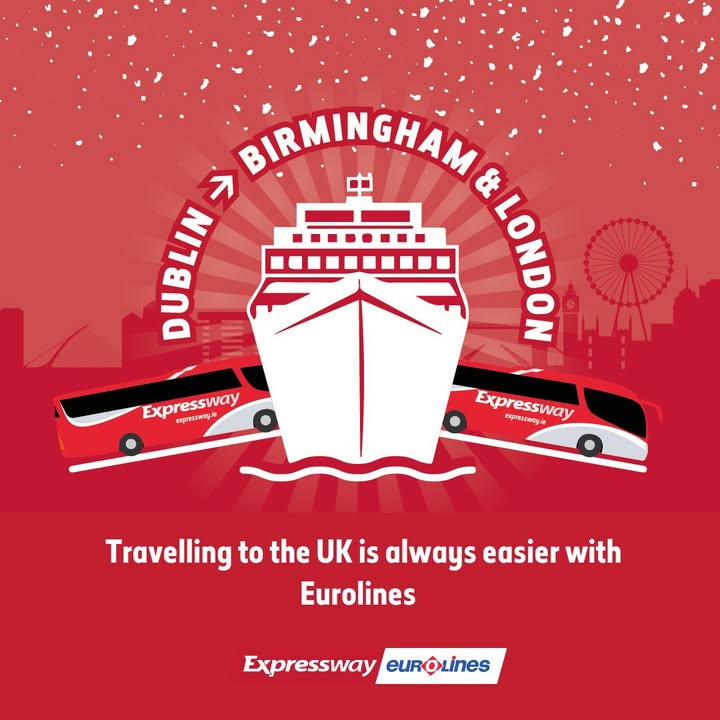Expressway #MyExpressway (@expresswayire) on Twitter photo Escape the airport queues and explore Birmingham and London with Expressway Eurolines! 🌍✈️ Kick back, relax aboard the ferry, and let us drop you right to the heart of London or Birmingham. 🛳️😍 Book in advance to guarantee your seat bit.ly/3Xk1PLC Escape the airport queues and explore Birmingham and London with Expressway Eurolines! 🌍✈️ Kick back, relax aboard the ferry, and let us drop you right to the heart of London or Birmingham. 🛳️😍 Book in advance to guarantee your seat bit.ly/3Xk1PLC