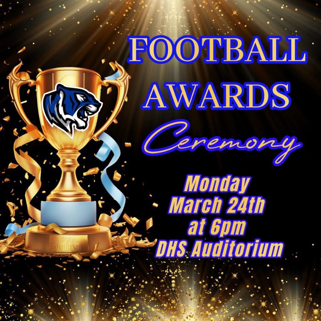 REMINDER AWARDS CEREMONY TONIGHT!!