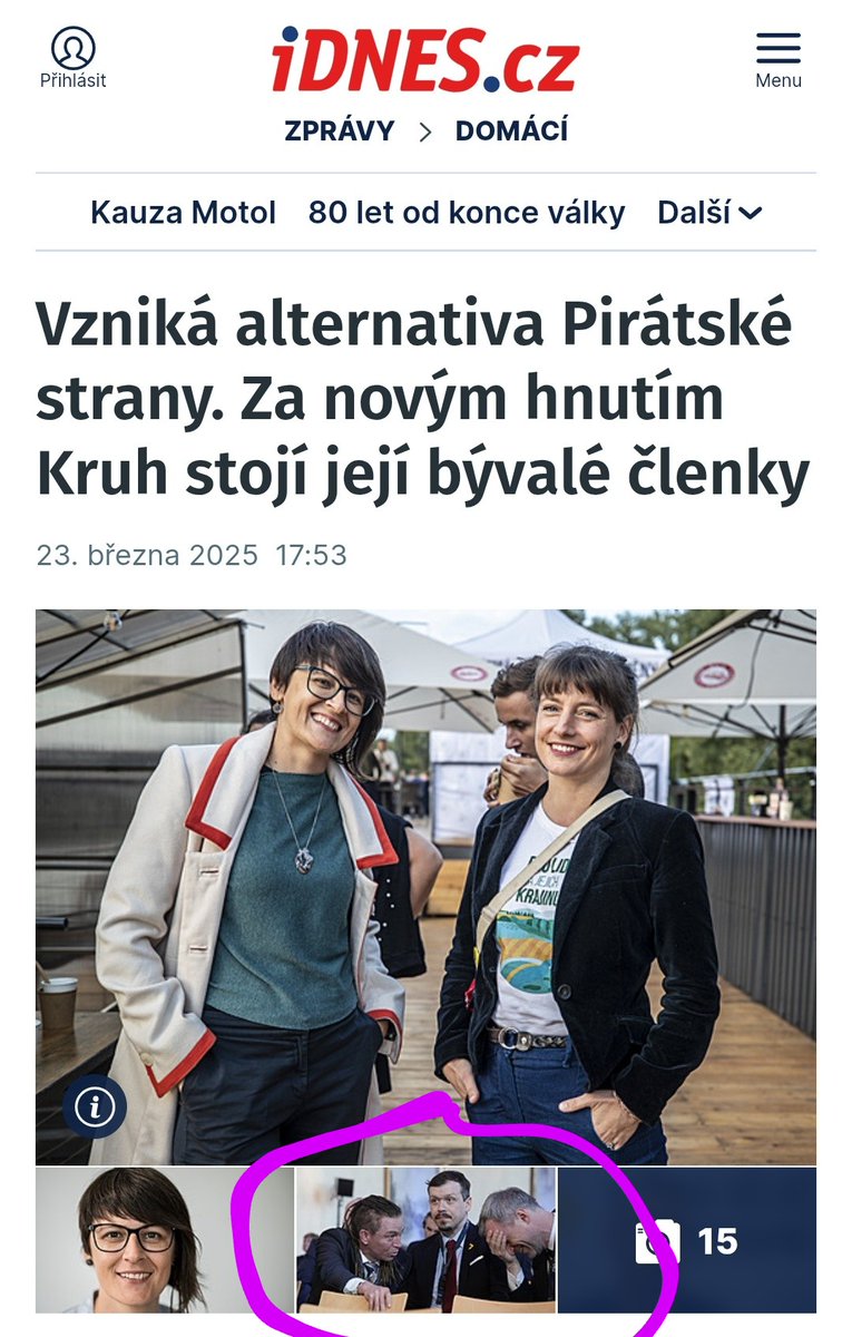 daliborzz's tweet photo. #iDnes Vzniká alternativa Pirátské strany. Za novým hnutím Kruh stojí její bývalé členky
Foto: Hřib a spol. facepalm #piráti6pct https://t.co/22VHbyLhQX