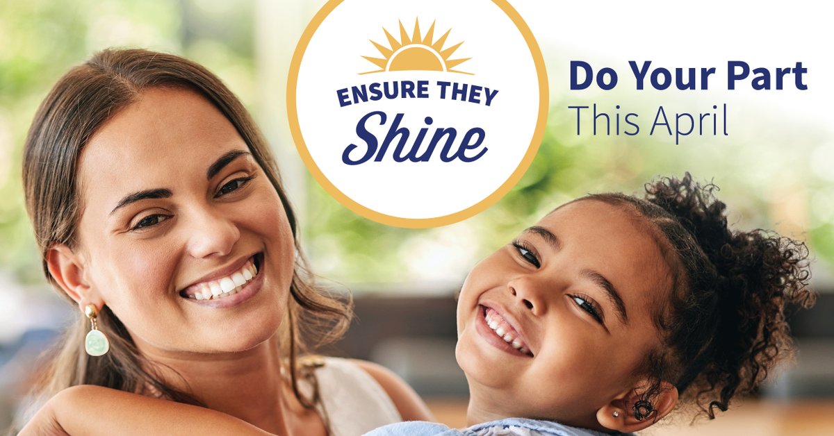 April is a time to remember to raise children who won’t have to recover from their childhood. Help #EnsureTheyShine, by creating positive memories and safe environments. #NCAPM2025 #EnsureTheyShine <a href="/OhioCTF/">#OCTF</a>