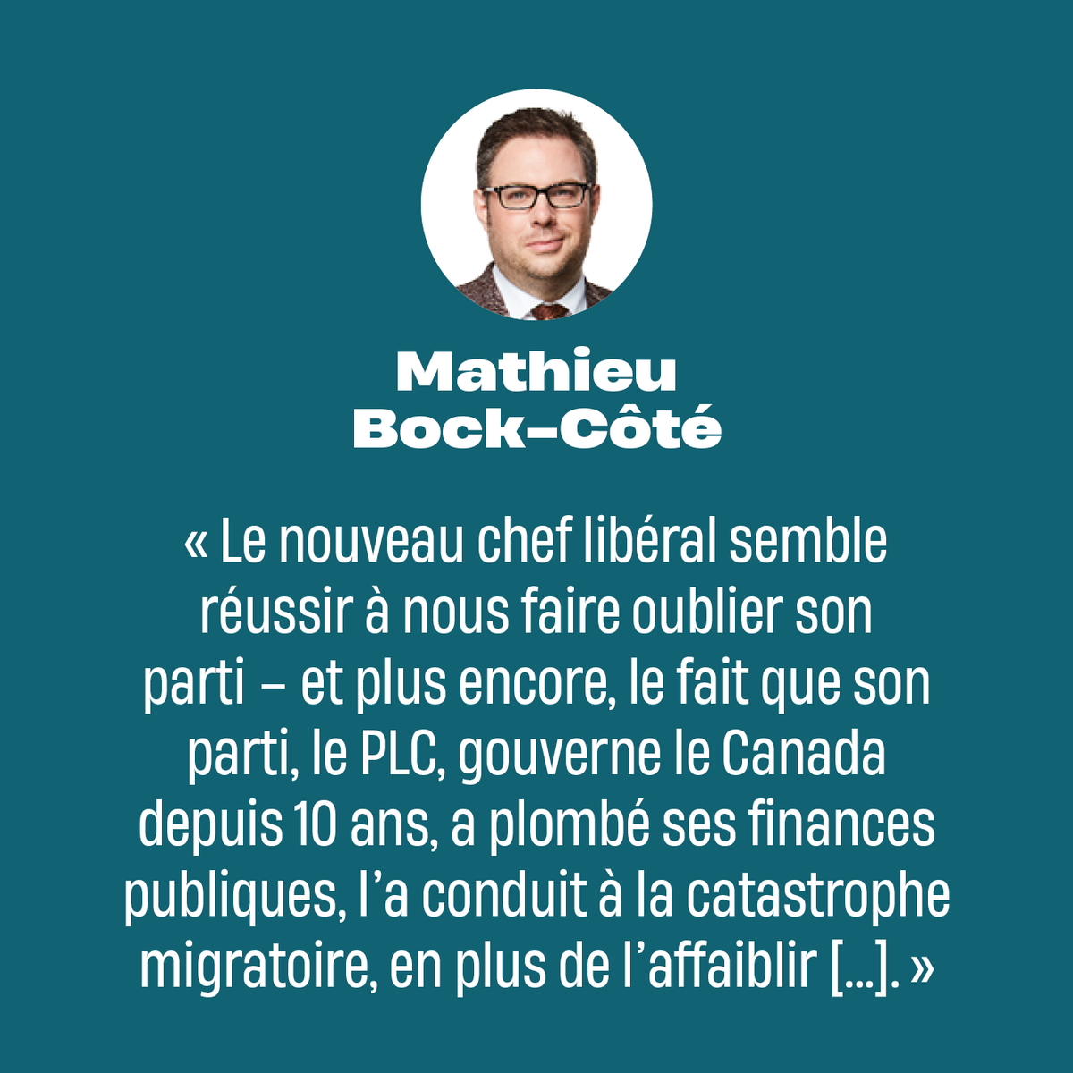 JdeMontreal's tweet image. OPINION | Voter Carney: geste autodestructeur pour les Québécois?

Lisez la chronique de @mbockcote ici: journaldemontreal.com/2025/03/25/vot…