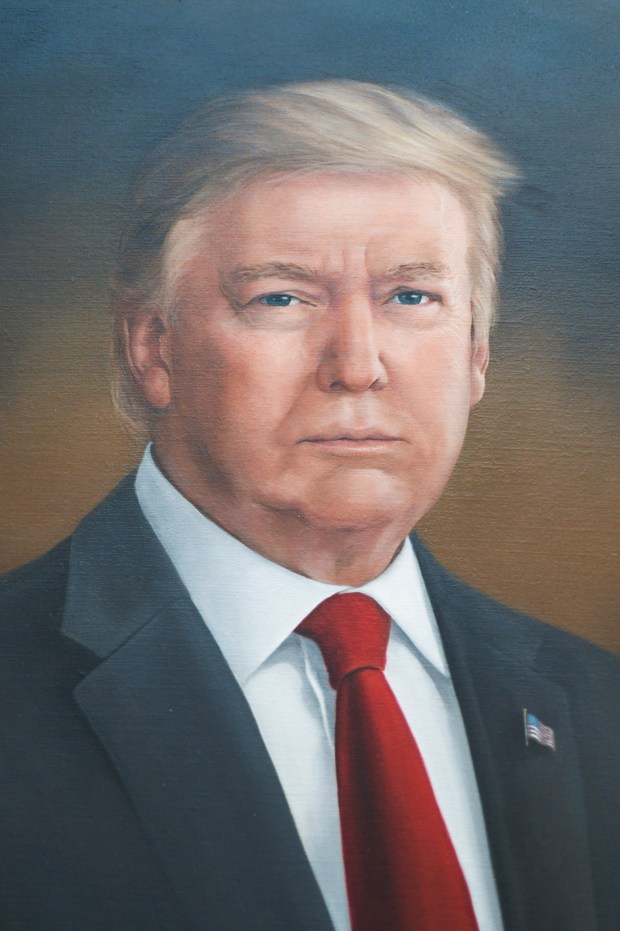 Just sharing this portrait of the president for no particular reason.