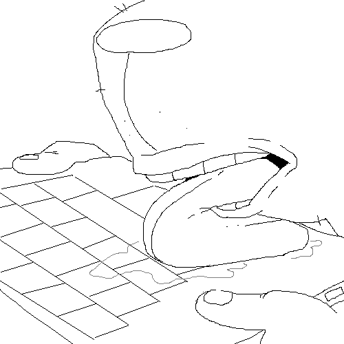 Licking a keyboard