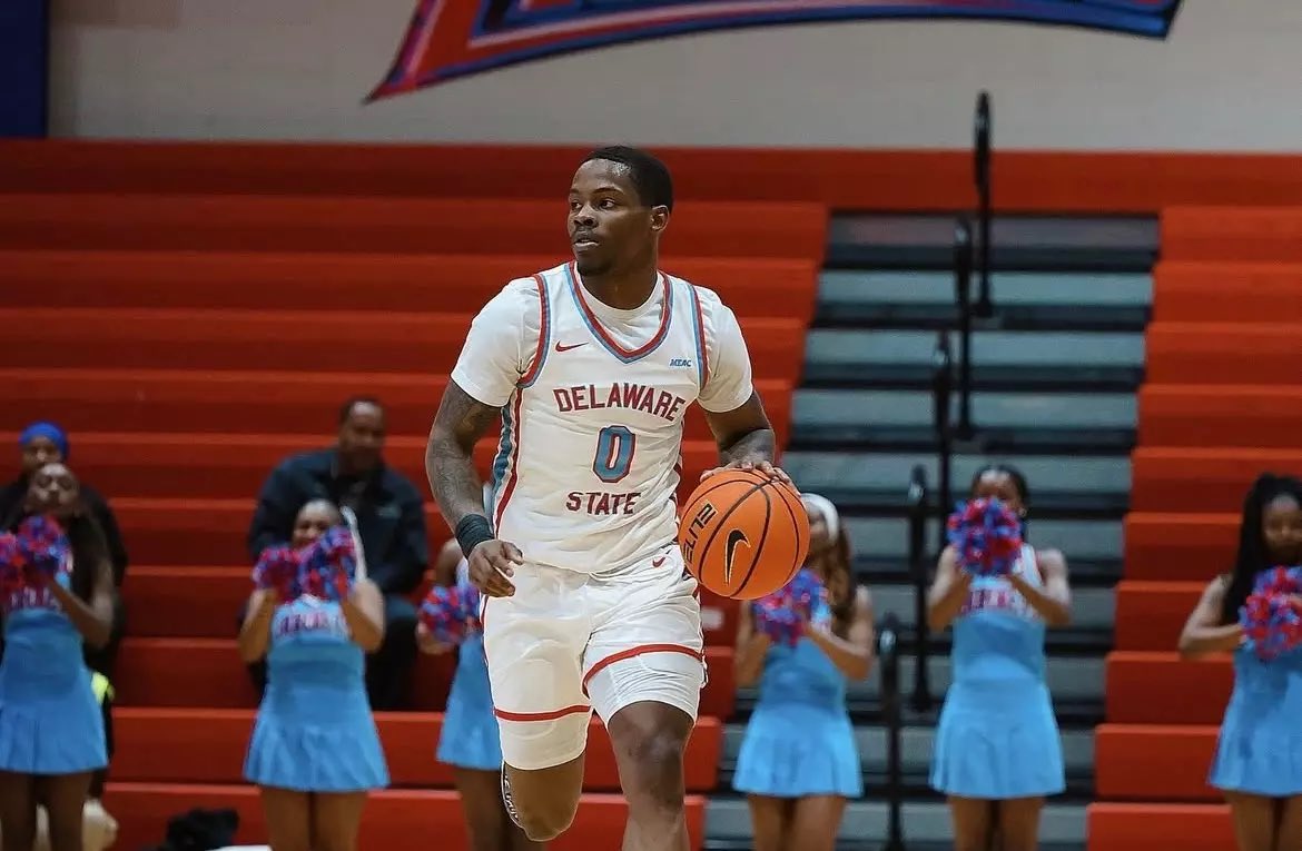 Congratulations to Delaware State guard Robert Smith for being named to the HBCU All-America basketball second team