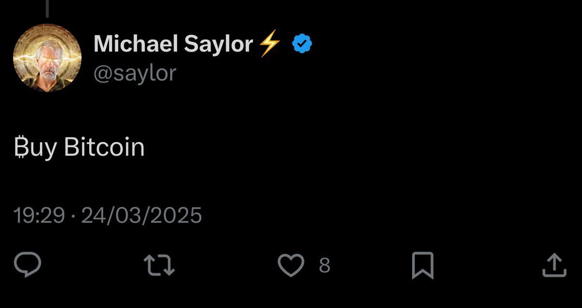 @rovercrc 🇺🇸 MICHAEL SAYLOR JUST SAID ₿UY BITCOIN

PUMP CONFIRMED 🚀